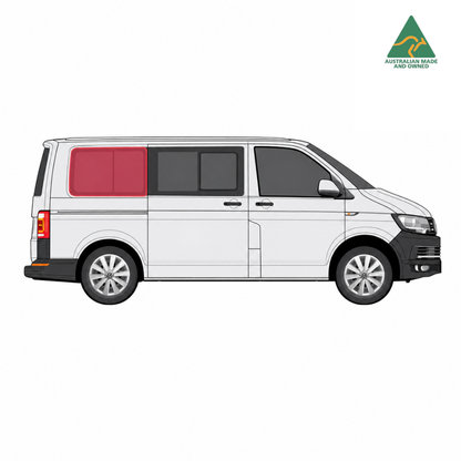 VW Transporter Rear Panel Door Window Cover
