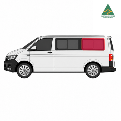 VW Transporter Rear Panel Door Window Cover