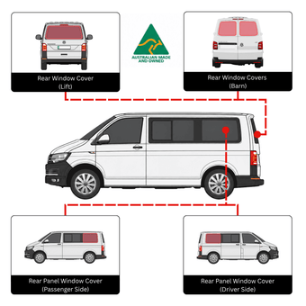 VW Transporter Rear Sleep Set
