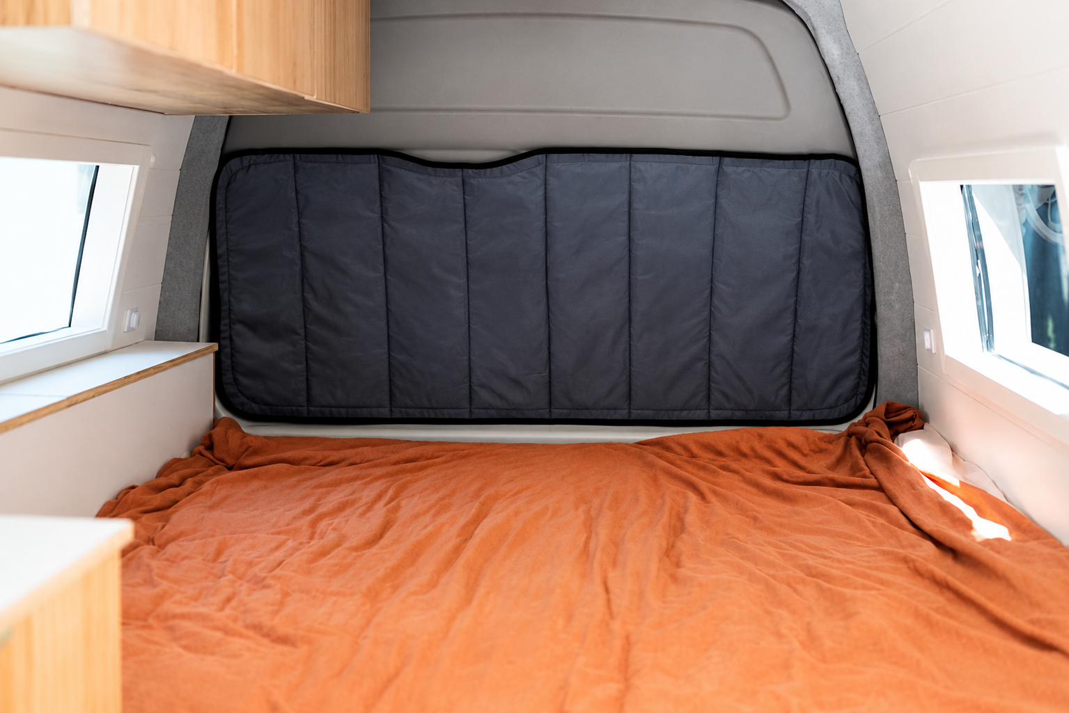 Lift door van window cover blueprint