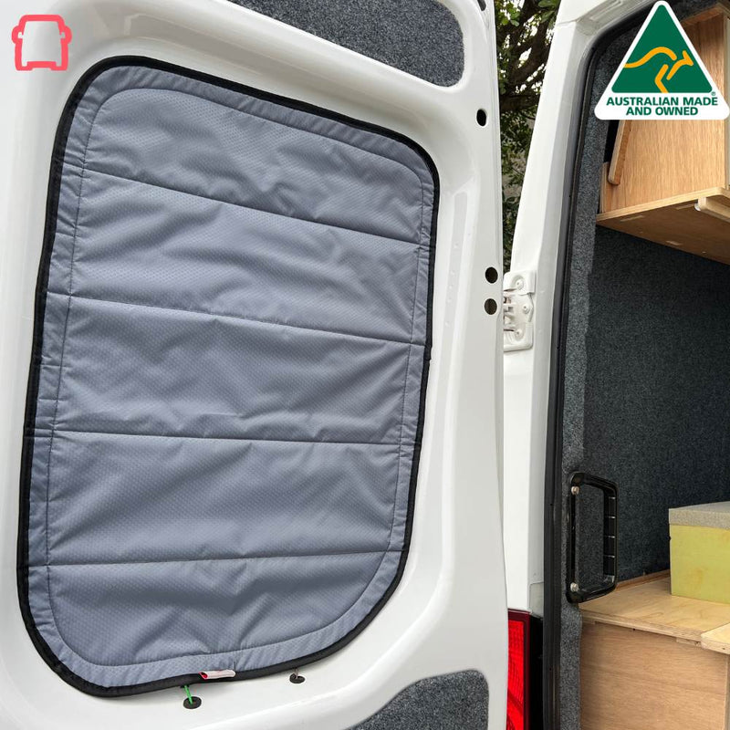 Load image into Gallery viewer, Iveco Daily Rear Doors (pair) Window Covers
