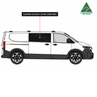 product in VW Transporter T7 Sliding Door Window Cover (Driver)