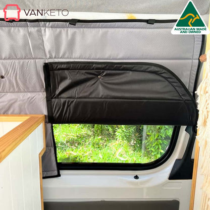 Sprinter van 2019 sliding door window cover