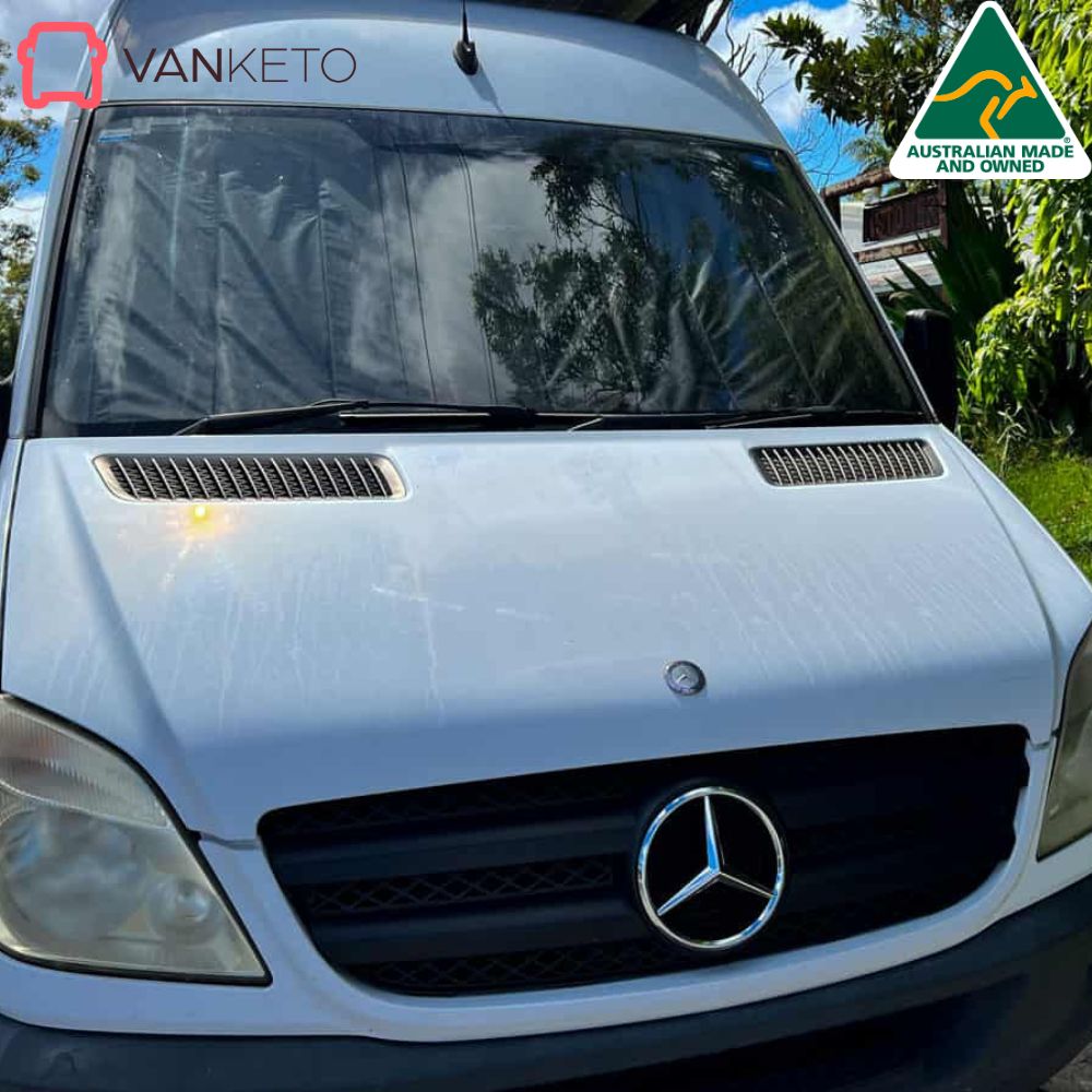 Sprinter 2019–2023 – Windschutzscheiben-Fensterabdeckung – Aussie Made 🇦🇺